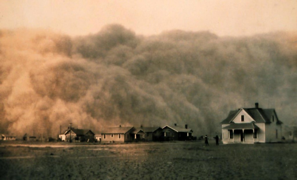 Dust storm Texas 1935